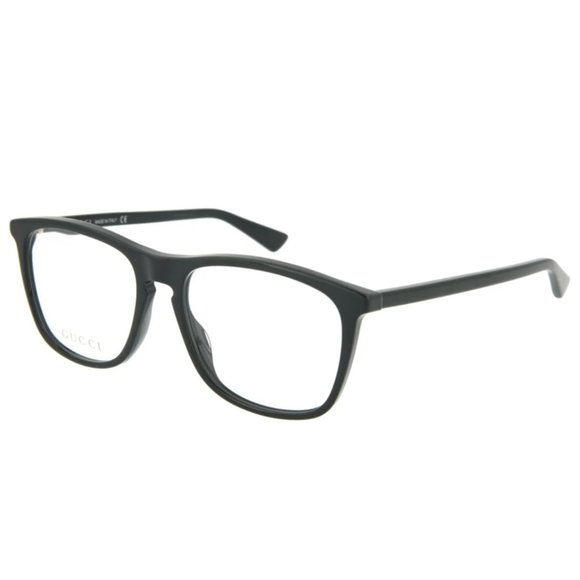Gucci Square Blacked Out Eyeglasses - Picture 1 of 3